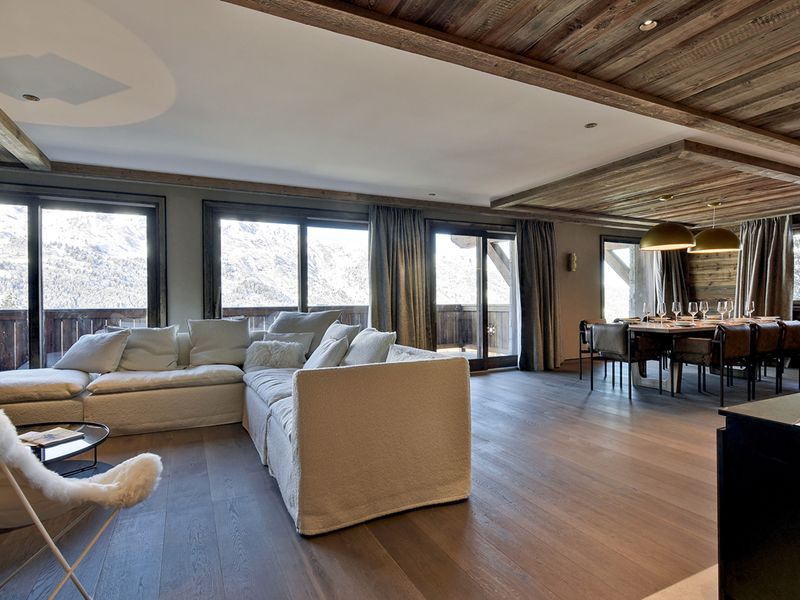 Apartment Méribel, 4 bedrooms, 8 persons - Luxury Ski-In/Ski-Out Apartment with Balcony, Fireplace, and Covered Parking FR-1-613-62 - Méribel Les Allues 1200