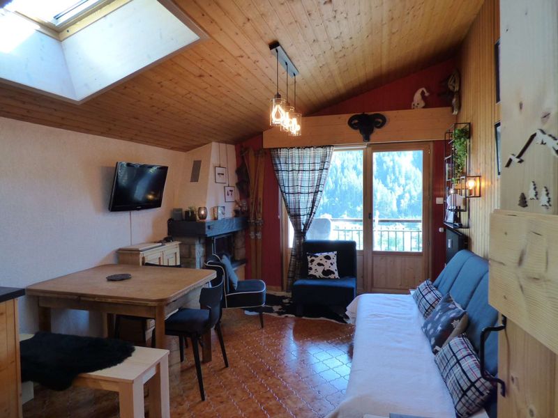 Appartement Le Grand-Bornand, 2 pieces, 4 personnes - Charming 37m² T2 with balcony, parking, top floor, 4 ppl FR-1-458-168 - Le Grand Bornand