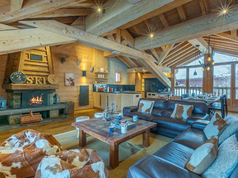 Chalet Val-d'Isere, 5 pieces, 8 personnes - Luxury Chalet with Spacious Interiors, Fireplace, Sauna, and Mountain Atmosphere FR-1-694-14 - Val d'Isère Centre