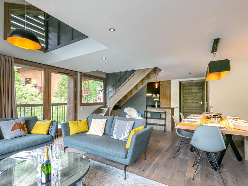 Apartment Val-d'Isère, 3 bedrooms, 6 persons - Elegant Duplex Apartment with Great Light, WiFi, and Parking in Val-d'Isère FR-1-694-22 - Val d'Isère Centre