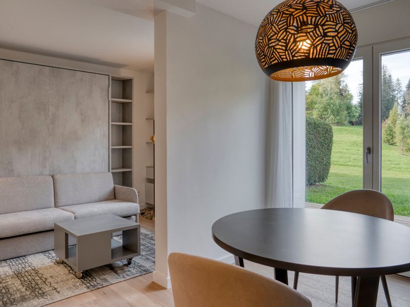 Studio Megève, studio flat, 2 persons - Charming Renovated Studio with Terrace & Garden, 400m from Ski Slopes – Megeve Mont d'Arbois FR-1-453-299 - Megève