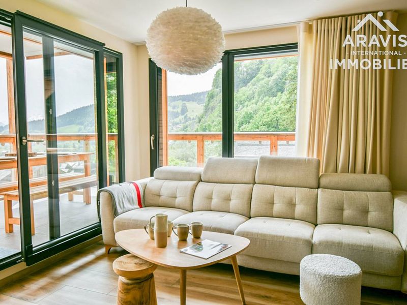 Appartement Le Grand-Bornand, 5 pieces, 12 personnes - New apartment, 4 bedrooms, parking, up to 12 guests FR-1-391-172 - Le Grand Bornand