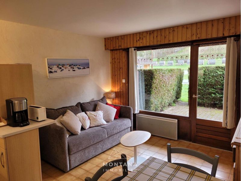 Studio Le Grand-Bornand, 1 room, 5 people - Charming Studio with Garden, Near Ski Trails, Grand Bornand Center, Sleeps 5 FR-1-458-184 - Le Grand Bornand