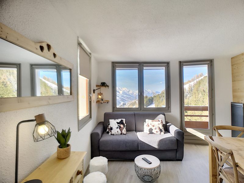 Studio Les Menuires, studio flat, 4 persons - Résidence BOEDETTE A - Les Menuires Reberty 1850