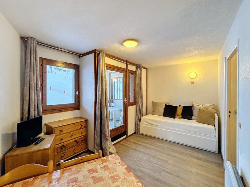 Studio Les Menuires, studio flat, 4 persons - Résidence CARLINES II - Les Menuires Bruyères