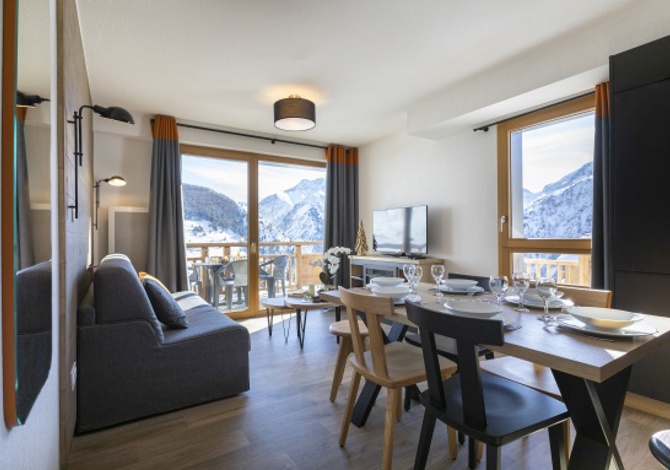 3 Rooms 6 people Comfort - Résidence Club MMV Les Clarines 4* - Les Deux Alpes Soleil