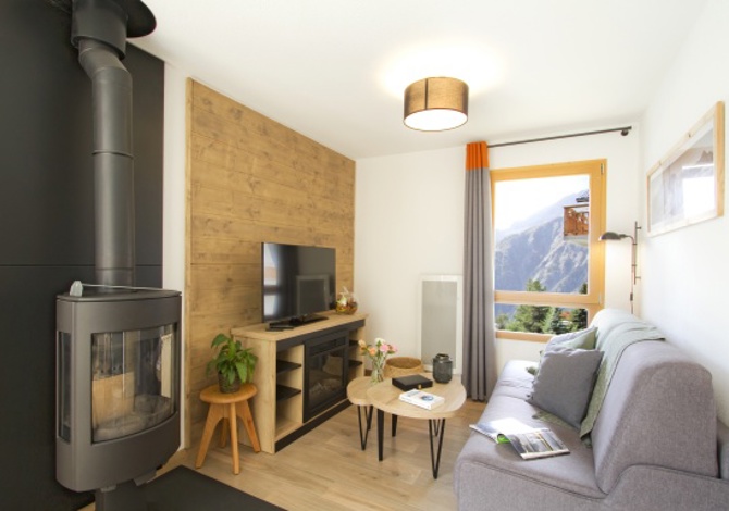 4 rooms 8 people with mountain view - Résidence Club MMV Les Clarines 4* - Les Deux Alpes Soleil