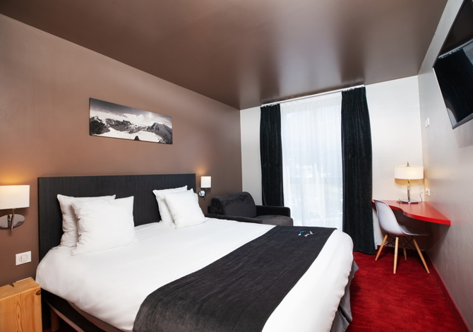 Suite Junior 4 Personnes avec petit-déjeuner - Hôtel Le Parc Hôtel & spa 4* - Serre Chevalier 1200 - Briançon