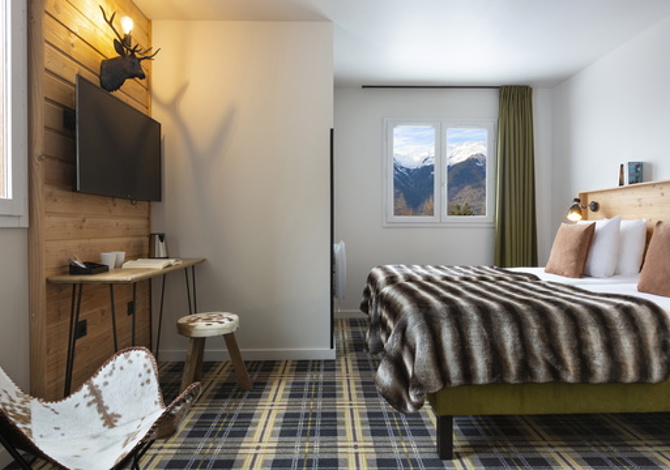 Double room with 2 single beds and breakfast - SOWELL Family La Lauzière 3* - Plagne Montalbert