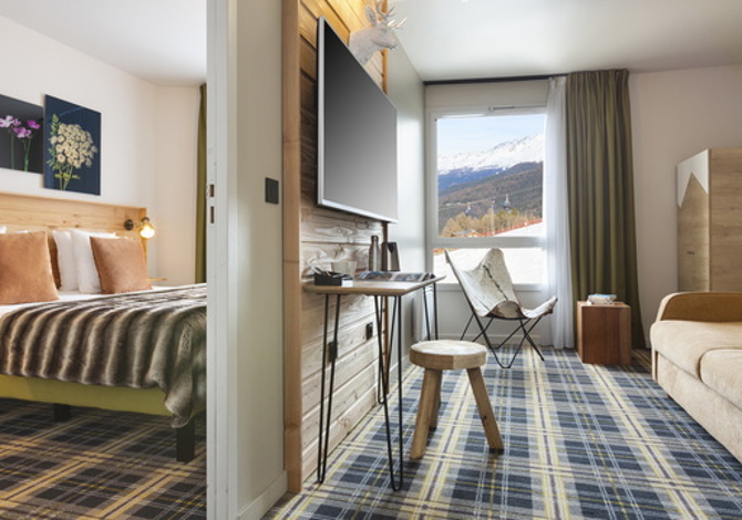 Triple room with balcony and breakfast - SOWELL Family La Lauzière 3* - Plagne Montalbert