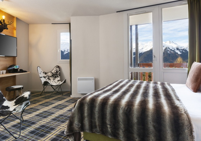 4 person room with balcony and breakfast - SOWELL Family La Lauzière 3* - Plagne Montalbert