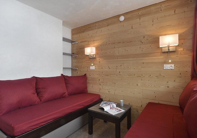 2-room apartment 4 people n°84 view on the slopes - travelski home select - Residence Saint Jacques - Plagne Bellecôte