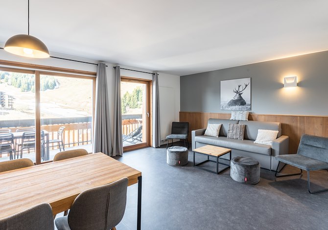 3 rooms 6 persons Duplex - Résidence Vacanceole Les Écrins d'Auris 3* - Auris en Oisans