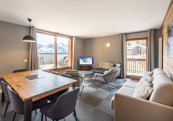 4 Pieces 8 persons Duplex - Résidence Vacanceole Les Écrins d'Auris 3* - Auris en Oisans
