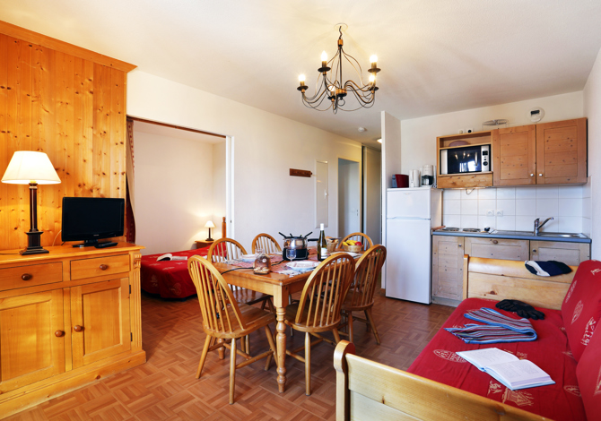 3 rooms 4/6 people - Résidence Les Chalets des Cimes 3* - La Toussuire