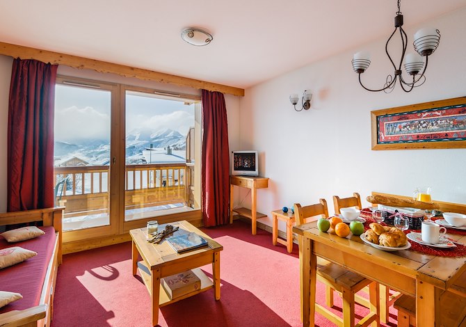 2-room apartment 4 people . - travelski home select - Residence L'Ecrin des Sybelles 4* - La Toussuire