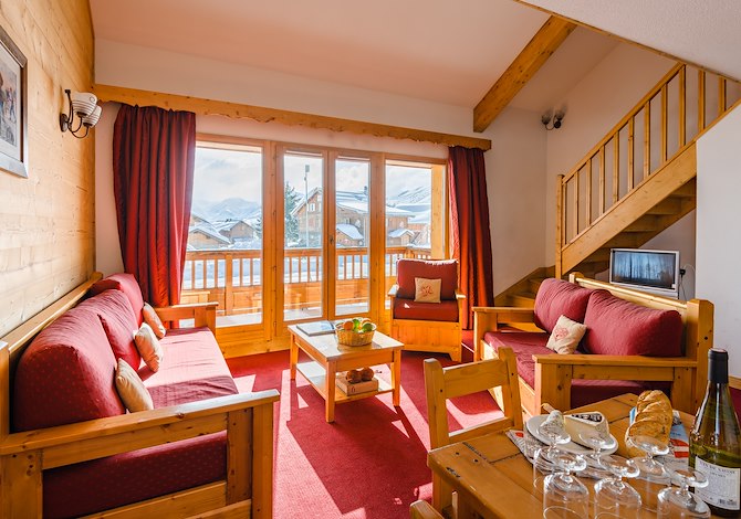 2-room cabin apartment for 6 guests - travelski home select - Residence L'Ecrin des Sybelles 4* - La Toussuire