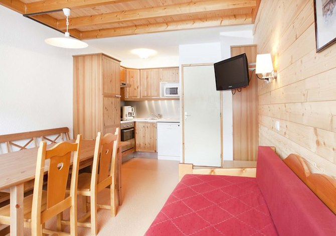2 Rooms 4 Persons (+ 1 baby under 2 years) - VVF Résidence Plagne 1800 - Plagne 1800