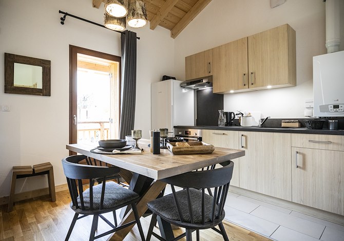 2 Pieces 4/6 persons cabin - Résidence Le Pré d'Anne Chloé - Samoëns