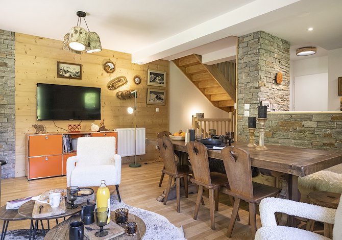 5 Rooms for 8 People - Résidence Le Pré d'Anne Chloé - Samoëns