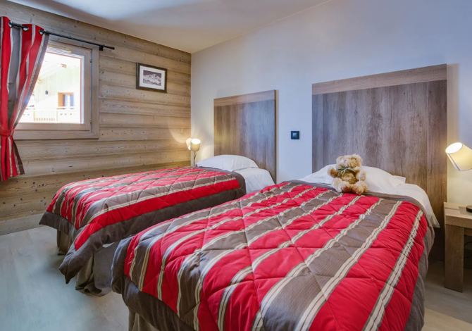 3 bedrooms 8 people duplex - Résidence CGH White Pearl Lodge & Spa 5* - Plagne - Soleil