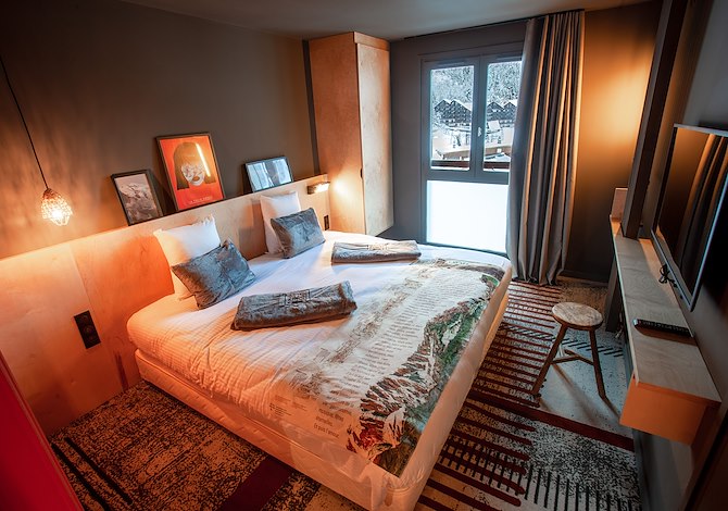 Room 2 persons Acces - La Folie Douce Hotels Chamonix - Chamonix Centre