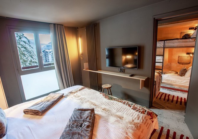 Suite 6 persons (4 adults & 2 children -12 years) - La Folie Douce Hotels Chamonix - Chamonix Centre