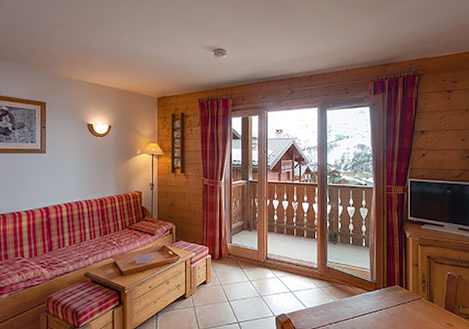 2 rooms 6 people Comfort - Belambra Clubs Résidence Les Menuires - Le Hameau Des Airelles - Les Menuires Preyerand