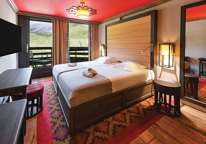 Privilege Room for 3 people (2ad&1child-12years) 1 night on full board - Belambra Clubs Tignes - Val Claret - Tignes Val Claret