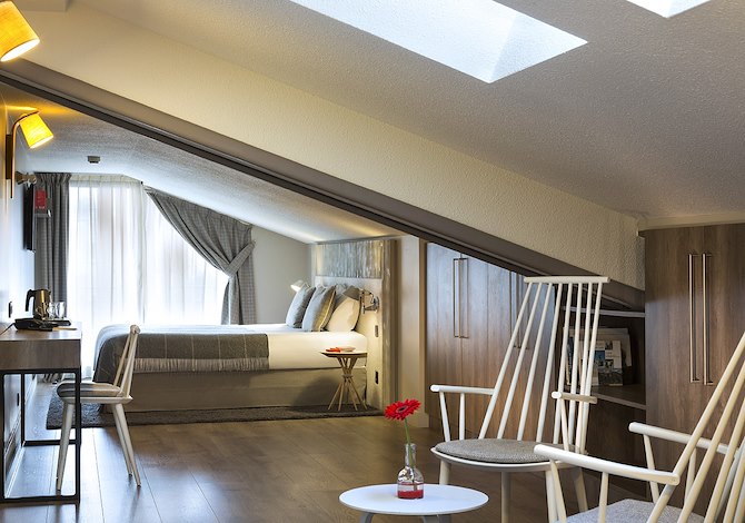 4 person Mansard Room (2ad&2child) FLEX30 breakfast - Heliopic Hôtel & Spa - Chamonix Centre