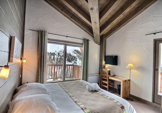 Superior 2 person room Breakfast - Hôtel Carlina 4* - Plagne - Belle Plagne