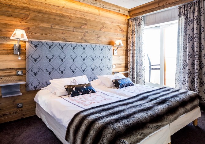 Room 2 persons Comfort Half board - Hôtel Les Campanules 4* - Tignes 2100 Le Lac