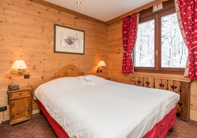 Petite Chambre 2 Personnes Nord (without view) with breakfast - Hôtel Carlina *** - La Clusaz