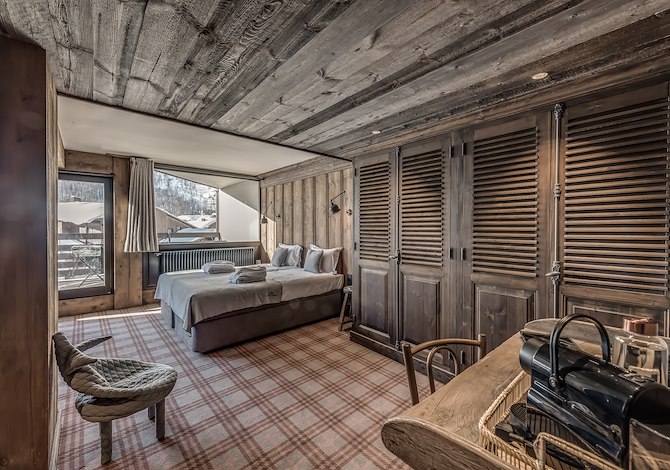 Room for 4 people 42 m² Breakfast - Hôtel Le Val d'Isère - Val d'Isère Centre