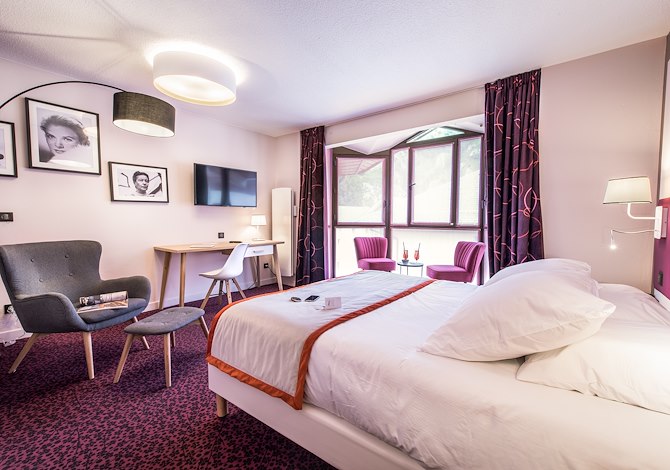 Single room Comfort Half board - Hotel La Vanoise 1825 - Brides les Bains