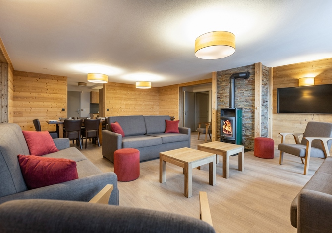8 Rooms 14/16 People - Résidence Les Balcons de Belle Plagne & Spa 4* - Plagne - Belle Plagne