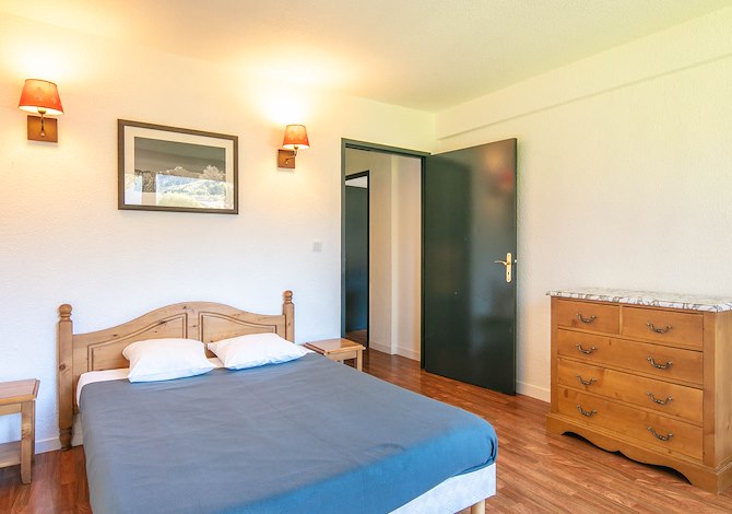 1 bedroom + cabin room 6/8 guests - Résidence Vacanceole l'Edelweiss - Les Deux Alpes Centre