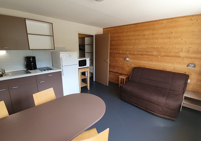 2 Rooms apartment 4 persons - Village vacances Cévéo de Val d'Isère - Val d'Isère Centre