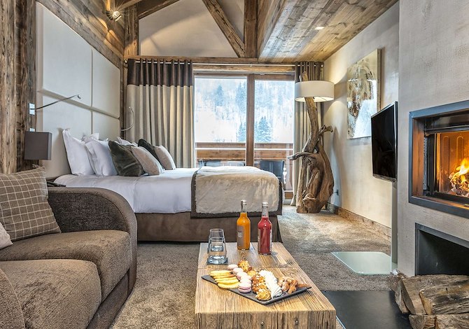 Junior Suite 2 personnes Alpine Petit déjeuner - Hôtel Le Kaila 5* - Méribel Centre 1600
