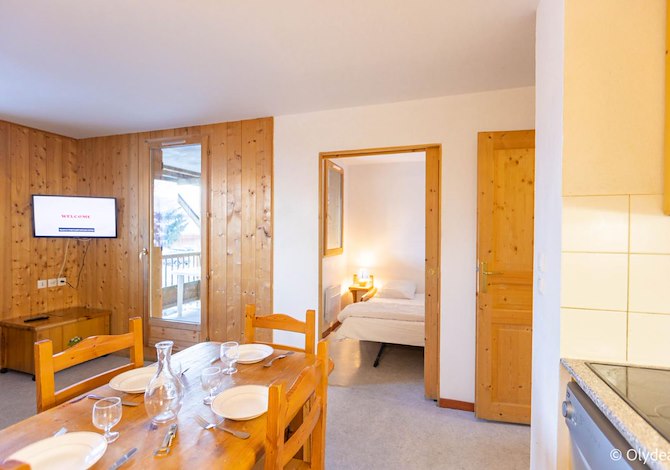 2-room cabin apartment 4/6 people - travelski home classic - Les Chalets de la Fontaine du Roi 3* - Saint Jean d'Arves