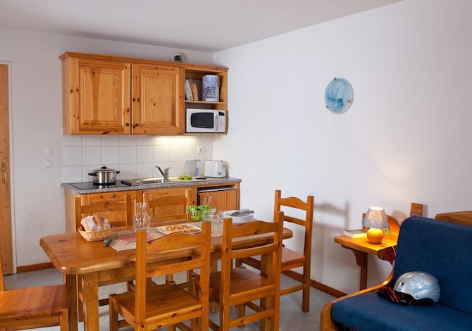 3-room cabin apartment 6/8 people - travelski home classic - Les Chalets de la Fontaine du Roi 3* - Saint Jean d'Arves