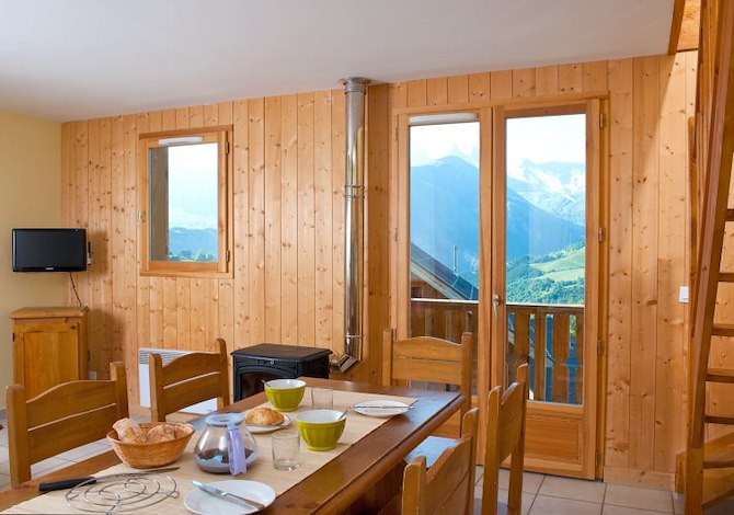 4-room duplex apartment 9 people - travelski home classic - Les Chalets de la Fontaine du Roi 3* - Saint Jean d'Arves