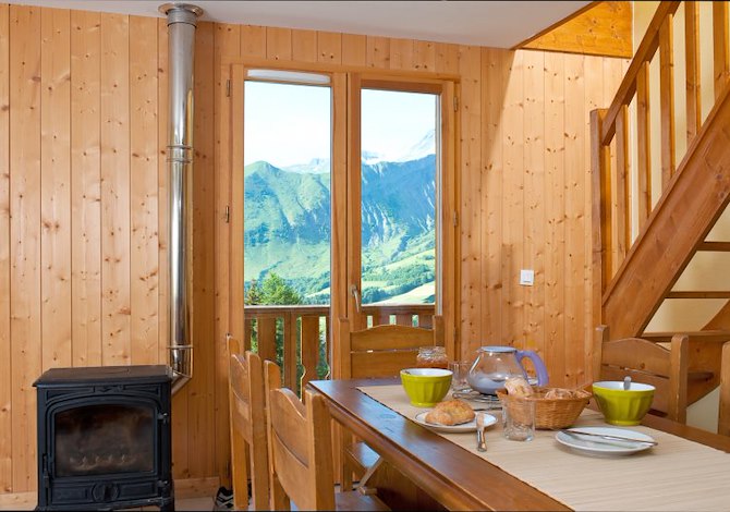 5-room cabin duplex apartment 10 people - travelski home classic - Les Chalets de la Fontaine du Roi 3* - Saint Jean d'Arves