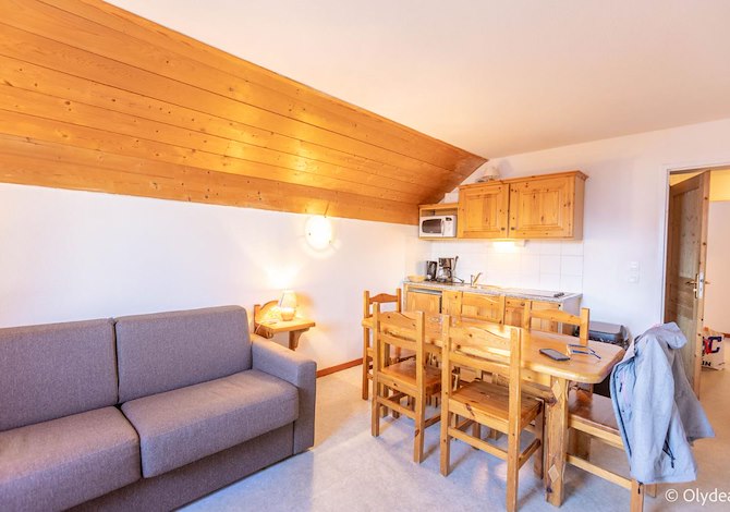 2-room cabin chalet 6 people - travelski home classic - Les Chalets de la Fontaine du Roi 3* - Saint Jean d'Arves