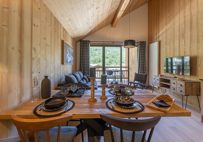 1 bedroom + cabin room 6 people - Premium - Résidence Cristal Lodge - Serre Chevalier 1350 - Chantemerle