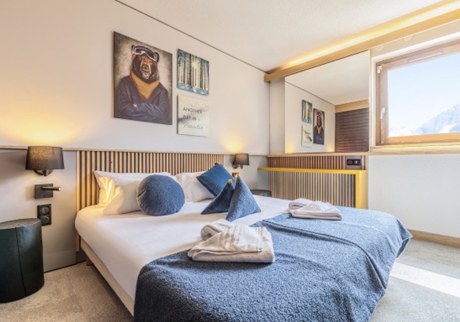 Bedroom for 2 people Full board - Hôtel Club MMV Arc 2000 Altitude 4* - Les Arcs 2000
