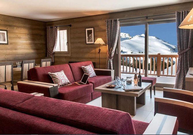 3-room apartment 6 people . - Résidence CGH & SPA L'Alpaga 4* . - La Toussuire