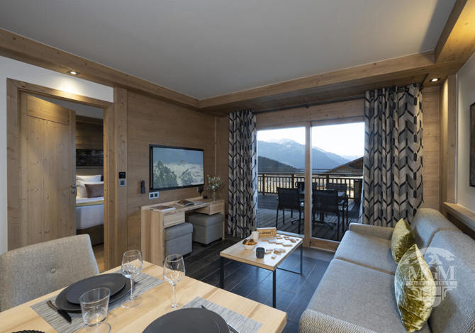 2 pieces 4 personnes - MGM Hôtels & Résidences – Résidence Alpen Lodge - La Rosière