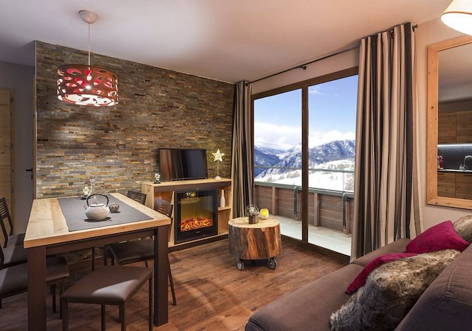 3-room apartment 6 people family - Skissim Premium - Résidence L'Altaviva 4* - Tignes 1800