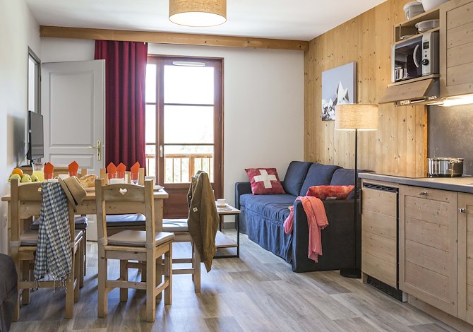 3-room 6 people apartment - travelski home select - Residence L'Orée des Pistes 3* - Saint Sorlin d'Arves